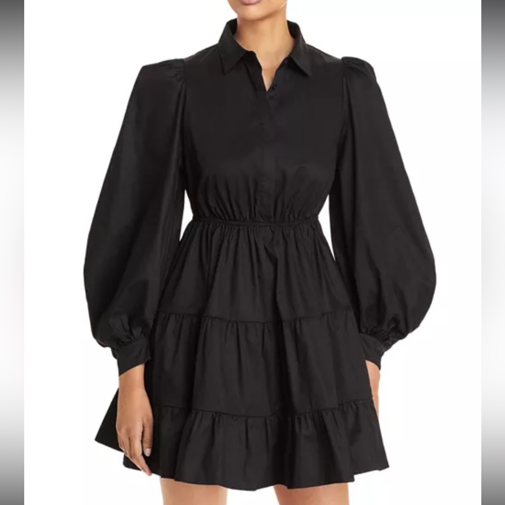 Black long sleeve dress